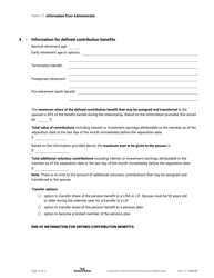 Form 17 Information From Administrator - Nova Scotia, Canada, Page 10