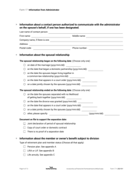 Form 17 Information From Administrator - Nova Scotia, Canada, Page 4