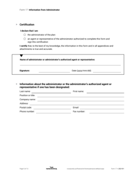 Form 17 Information From Administrator - Nova Scotia, Canada, Page 5