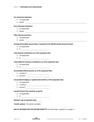 Form 17 Information From Administrator - Nova Scotia, Canada, Page 9