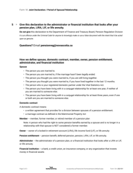 Form 18 Joint Declaration Period of Spousal Relationship - Nova Scotia, Canada, Page 3