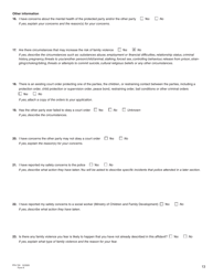 Form K (PFA720) Application About a Protection Order - British Columbia, Canada, Page 14
