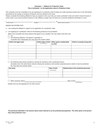 Form K (PFA720) Application About a Protection Order - British Columbia, Canada, Page 8