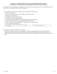 Form I (PFA718) Application for Case Management Order Without Notice or Attendance - British Columbia, Canada, Page 14