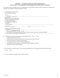 Form I (PFA718) Application for Case Management Order Without Notice or Attendance - British Columbia, Canada, Page 6