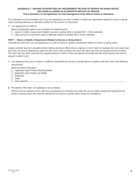 Form I (PFA718) Application for Case Management Order Without Notice or Attendance - British Columbia, Canada, Page 8