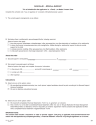 Form N (PFA723) Application for a Family Law Matter Consent Order - British Columbia, Canada, Page 24