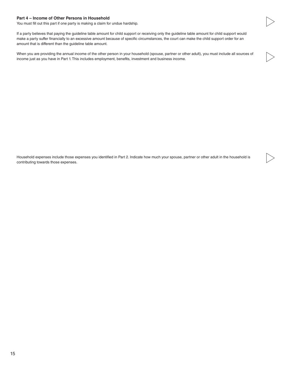 Form D (PFA713) Financial Statement - British Columbia, Canada, Page 15