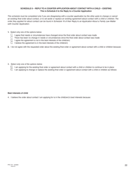 Form G (PFA716) Reply to a Counter Application - British Columbia, Canada, Page 22