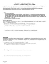 Form C (PFA712) Application About a Family Law Matter - British Columbia, Canada, Page 10