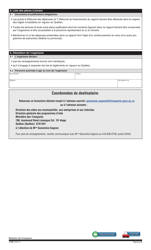 Forme V-3090 Volet 1 Rapport Final - Infrastructures Et Securite - Quebec, Canada (French), Page 6