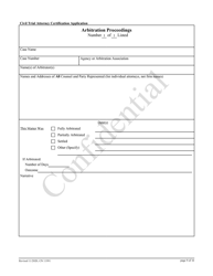 Form 11991 Civil Trial Attorney Certification Application - New Jersey, Page 9