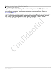 Form 11992 Municipal Court Law Attorney Certification Application - New Jersey, Page 11