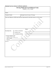 Form 11992 Municipal Court Law Attorney Certification Application - New Jersey, Page 6