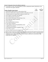 Form 11999 Workers&#039; Compensation Law Attorney Recertification Application - New Jersey, Page 5