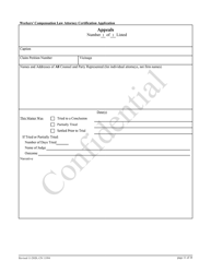 Form 11994 Workers&#039; Compensation Law Attorney Certification Application - New Jersey, Page 11