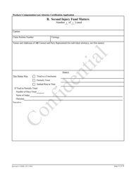 Form 11994 Workers&#039; Compensation Law Attorney Certification Application - New Jersey, Page 13