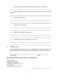 Application for Medium Civil Engineering Application Permit - New Mexico, Page 4