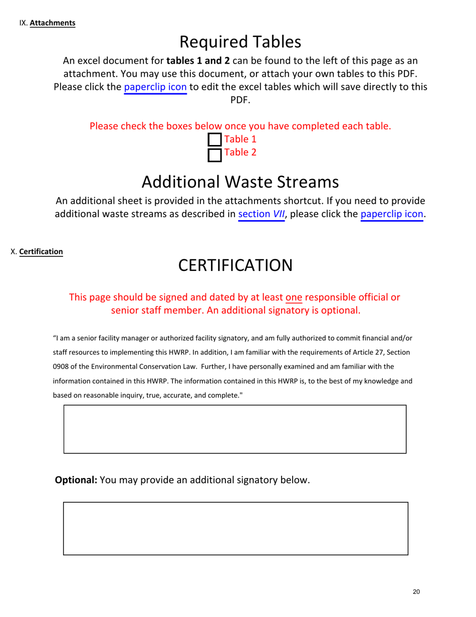 Hazardous Waste Reduction Plan (Hwrp) - New York, Page 20