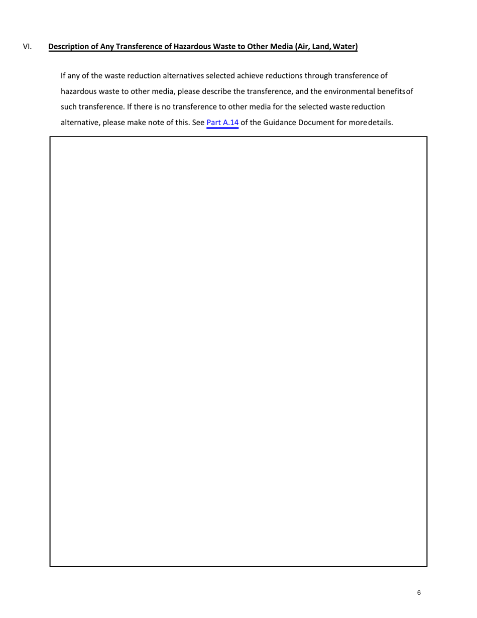 Hazardous Waste Reduction Plan (Hwrp) - New York, Page 6