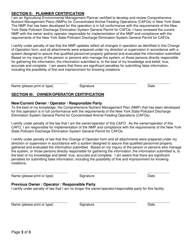 Change of Operation - State Pollutant Discharge Elimination System (Spdes) Cwa General Permit (Gp-0-19-001) for Concentrated Animal Feeding Operations (Cafos) - New York, Page 3