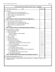 Form NY-2C Supplement M Application Supplement for the Pulp and Paper Industry - New York, Page 2