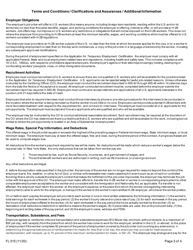 Form FL515 H-2b Swa Job Order Form - New York, Page 3