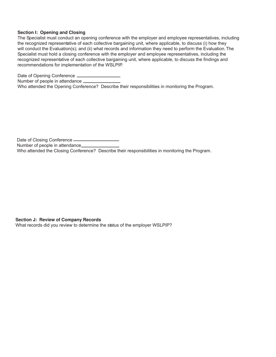 Form SH928 Workplace Safety  Loss Prevention Incentive Program Drug and Alcohol Prevention Program - Section 1.14 of Icr 60 Evaluation Report - New York, Page 8