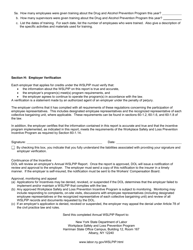Form SH930 Drug and Alcohol Prevention Program Annual Wslpip Report - New York, Page 4
