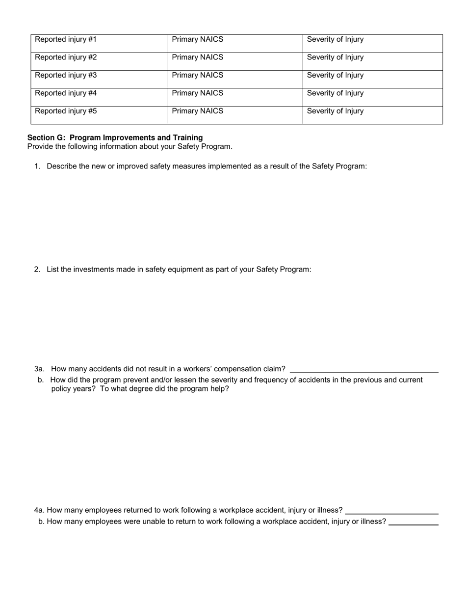 Form SH932 Workplace Safety and Loss Prevention Incentive Program Safety Program Annual Wslpip Report - New York, Page 3