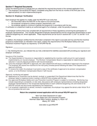 Form SH941 Workplace Safety and Loss Prevention Incentive Program Employer Renewal Application - New York, Page 3