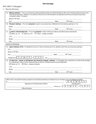 Form NYS-100IT New York State Employer Registration for Unemployment Insurance, Withholding, and Wage Reporting for Indian Tribes - New York, Page 2