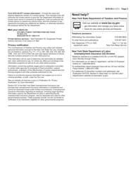 Instructions for Form NYS-45 Quarterly Combined Withholding, Wage Reporting, and Unemployment Insurance Return - New York, Page 5
