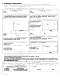 Form IA900 Power of Attorney - New York, Page 2