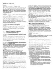 Instructions for Form IT-225 New York State Modifications - New York, Page 8