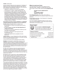 Instructions for Form IT-260 Change of Resident Status - Special Accruals - New York, Page 2