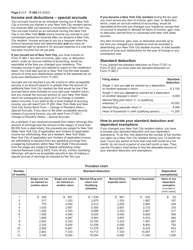Instructions for Form IT-360.1 Change of City Resident Status - New York, Page 2