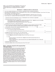 Instructions for Form IT-213 Claim for Empire State Child Credit - New York, Page 5