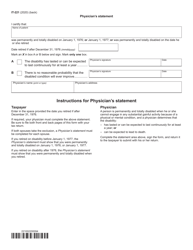 Form IT-221 Disability Income Exclusion - New York, Page 2