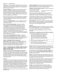Instructions for Form IT-112-R New York State Resident Credit - New York, Page 2