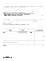Form IT-219 Credit for New York City Unincorporated Business Tax - New York, Page 2