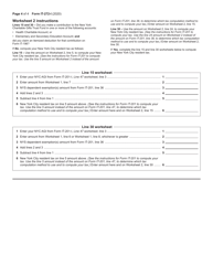 Instructions for Form IT-272 Claim for College Tuition Credit or Itemized Deduction - New York, Page 4