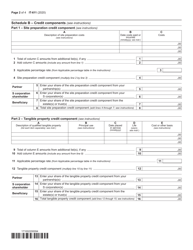 Form IT-611 Claim for Brownfield Redevelopment Tax Credit - for Qualified Sites Accepted Into the Brownfield Cleanup Program Prior to June 23, 2008 - New York, Page 2