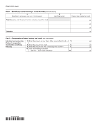 Form IT-241 Claim for Clean Heating Fuel Credit - New York, Page 2