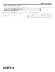 Form IT-204-IP New York Partner&#039;s Schedule K-1 - New York, Page 5