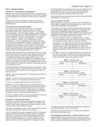 Instructions for Form IT-2105.9 Underpayment of Estimated Tax by Individuals and Fiduciaries - New York, Page 3