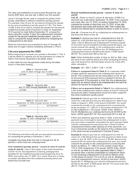 Instructions for Form IT-2659 Estimated Tax Penalties for Partnerships and New York S Corporations - New York, Page 3