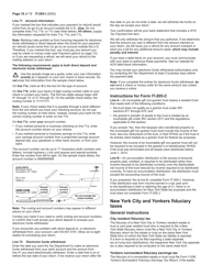 Instructions for Form IT-205 Fiduciary Income Tax Return - New York, Page 16
