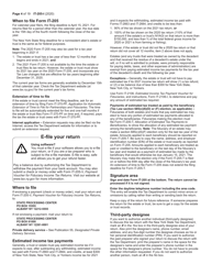 Instructions for Form IT-205 Fiduciary Income Tax Return - New York, Page 4