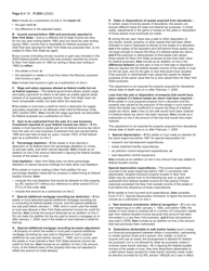 Instructions for Form IT-205 Fiduciary Income Tax Return - New York, Page 8